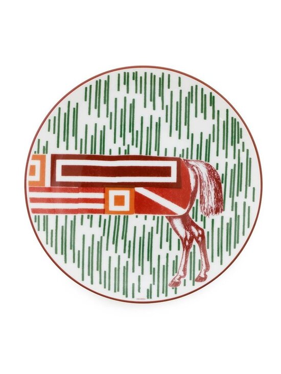 Hermes Handbags - Hermes Plate Ipomobile No3 Dessert Pottery Shoulder Bag